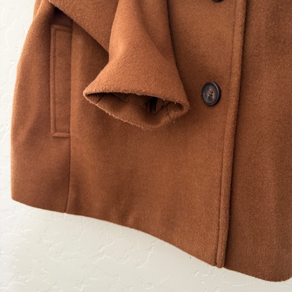 ☀️ Classic Old Navy Camel Peacoat | Size S - Picture 8 of 10
